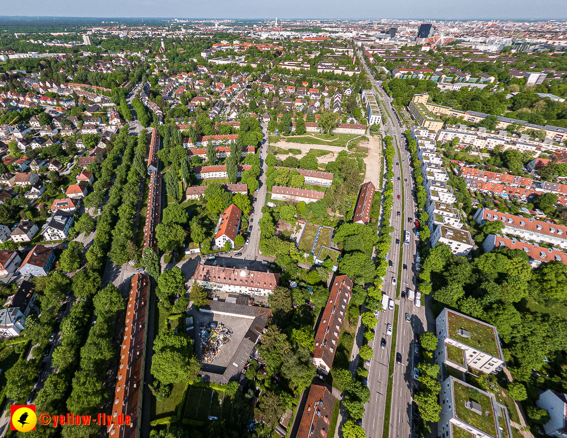22.05.2023 - Neubau in der Maikäfersiedlung in Neuperlach und Berga am Laim